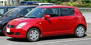 Размер колёс на Suzuki Swift 2007 Подбор шин на Suzuki Swift 2007