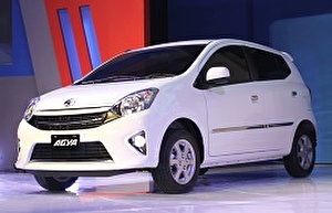Размер колёс на Toyota Agya 2013 Подбор шин на Toyota Agya 2013