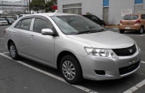 Размер колёс на Toyota Allion 2007 Подбор шин на Toyota Allion 2007