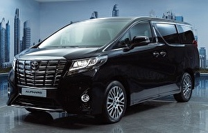 Размер колёс на Toyota Alphard 2015 Подбор шин на Toyota Alphard 2015