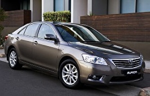Размер колёс на Toyota Aurion 2009 Подбор шин на Toyota Aurion 2009