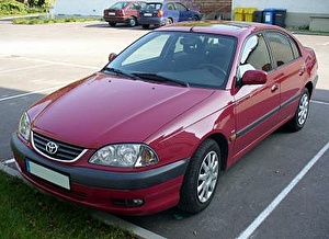 Размер колёс на Toyota Avensis 1997 Подбор шин на Toyota Avensis 1997