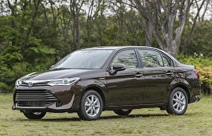 Размер колёс на Toyota Corolla Axio 2016 Подбор шин на Toyota Corolla Axio 2016