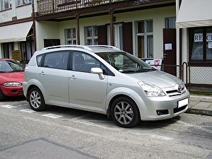 Размер колёс на Toyota Corolla Verso 2007 Подбор шин на Toyota Corolla Verso 2007
