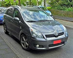 Размер колёс на Toyota Corolla Verso 2008 Подбор шин на Toyota Corolla Verso 2008