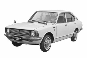 Размер колёс на Toyota Corolla 1971 Подбор шин на Toyota Corolla 1971