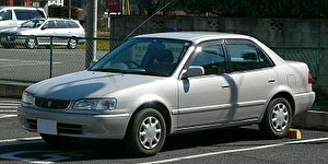 Размер колёс на Toyota Corolla 1997 Подбор шин на Toyota Corolla 1997