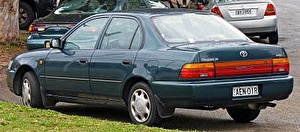 Размер колёс на Toyota Corolla 1999 Подбор шин на Toyota Corolla 1999