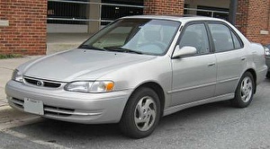 Размер колёс на Toyota Corolla 2000 Подбор шин на Toyota Corolla 2000