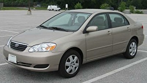 Размер колёс на Toyota Corolla 2007 Подбор шин на Toyota Corolla 2007