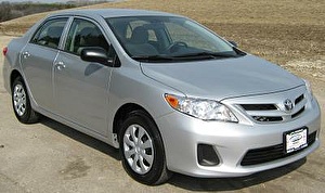 Размер колёс на Toyota Corolla 2011 Подбор шин на Toyota Corolla 2011