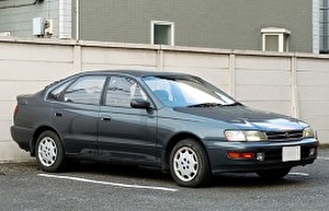 Размер колёс на Toyota Corona SF 1996 Подбор шин на Toyota Corona SF 1996
