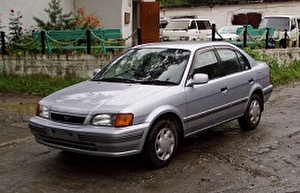 Размер колёс на Toyota Corsa 1999 Подбор шин на Toyota Corsa 1999