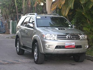 Размер колёс на Toyota Fortuner 2010 Подбор шин на Toyota Fortuner 2010