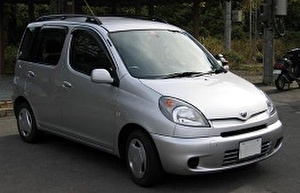Размер колёс на Toyota FunCargo 2001 Подбор шин на Toyota FunCargo 2001