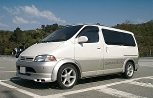 Размер колёс на Toyota Granvia 1996 Подбор шин на Toyota Granvia 1996
