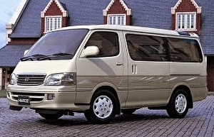 Подбор шин на Toyota Hiace 2001