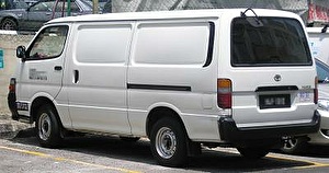 Размер колёс на Toyota Hiace 2008 Подбор шин на Toyota Hiace 2008