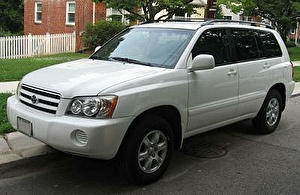 Подбор шин на Toyota Highlander 2001
