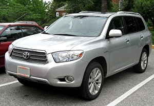 Размер колёс на Toyota Highlander 2009 Подбор шин на Toyota Highlander 2009