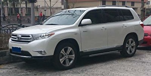 Подбор шин на Toyota Highlander 2013