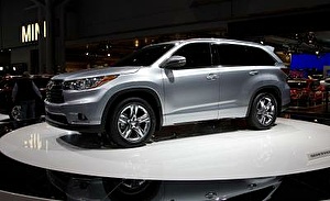 Подбор шин на Toyota Highlander 2014