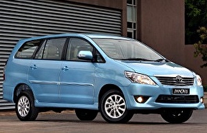 Размер колёс на Toyota Innova 2012 Подбор шин на Toyota Innova 2012