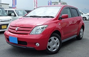 Размер колёс на Toyota Ist 2002 Подбор шин на Toyota Ist 2002
