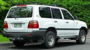Размер колёс на Toyota Land Cruiser 100 GX 1998 Подбор шин на Toyota Land Cruiser 100 GX 1998