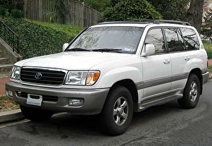 Размер колёс на Toyota Land Cruiser 100 GX 2006 Подбор шин на Toyota Land Cruiser 100 GX 2006