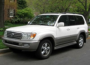Размер колёс на Toyota Land Cruiser 100 VX 2007 Подбор шин на Toyota Land Cruiser 100 VX 2007