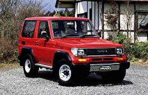 Размер колёс на Toyota Land Cruiser Prado 1991 Подбор шин на Toyota Land Cruiser Prado 1991