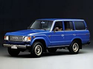 Размер колёс на Toyota Land Cruiser 1983 Подбор шин на Toyota Land Cruiser 1983