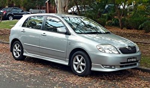 Размер колёс на Toyota Matrix 2001 Подбор шин на Toyota Matrix 2001