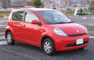 Размер колёс на Toyota Passo 2008 Подбор шин на Toyota Passo 2008