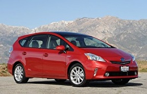 Размер колёс на Toyota Prius v 2012 Подбор шин на Toyota Prius v 2012