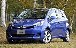 Размер колёс на Toyota Ractis 2017 Подбор шин на Toyota Ractis 2017