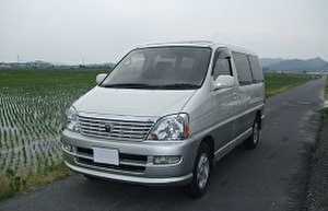 Размер колёс на Toyota Regius 2002 Подбор шин на Toyota Regius 2002