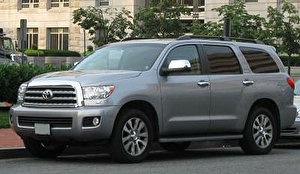Размер колёс на Toyota Sequoia 2015 Подбор шин на Toyota Sequoia 2015