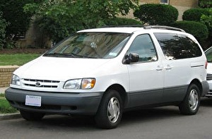 Размер колёс на Toyota Sienna 2002 Подбор шин на Toyota Sienna 2002