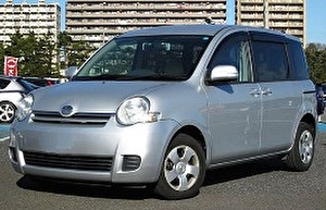 Размер колёс на Toyota Sienta 2010 Подбор шин на Toyota Sienta 2010