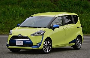 Размер колёс на Toyota Sienta 2015 Подбор шин на Toyota Sienta 2015