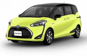 Подбор шин на Toyota Sienta 2019