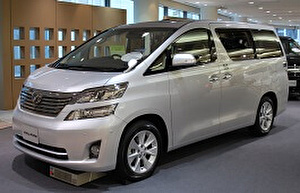 Размер колёс на Toyota Vellfire 2008 Подбор шин на Toyota Vellfire 2008
