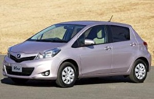 Размер колёс на Toyota Vitz 2012 Подбор шин на Toyota Vitz 2012