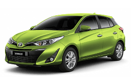 Подбор шин на Toyota Yaris 2019