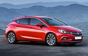 Размер колёс на Vauxhall Astra 2015 Подбор шин на Vauxhall Astra 2015