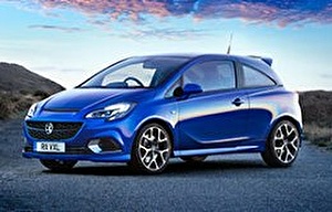 Размер колёс на Vauxhall Corsa VXR 2018 Подбор шин на Vauxhall Corsa VXR 2018
