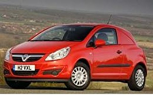 Размер колёс на Vauxhall Corsavan 2010 Подбор шин на Vauxhall Corsavan 2010