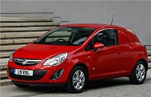 Размер колёс на Vauxhall Corsavan 2012 Подбор шин на Vauxhall Corsavan 2012